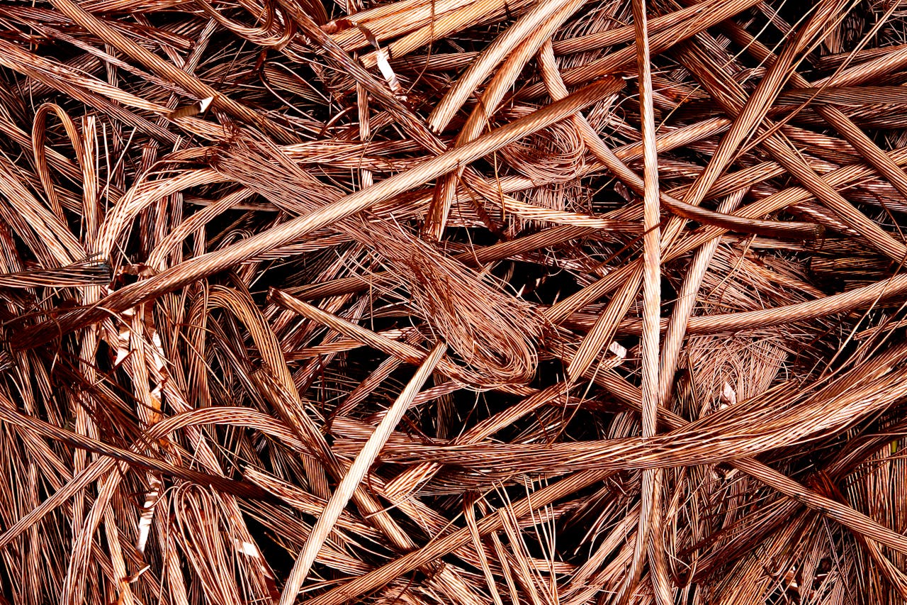 Copper and brass scrap for remelting